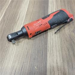 AS-IS Milwaukee 2457-20 M12 3/8  Ratchet (Bare Tool KIT battery & charge)