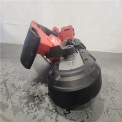 AS-IS- Milwaukee FUEL 18V Lithium-Ion Brushless Cordless Compact Bandsaw (Tool-Only)