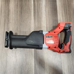 AS-IS Milwaukee M18 18V Lithium-Ion Cordless SAWZALL Reciprocating Saw (Tool-Only)