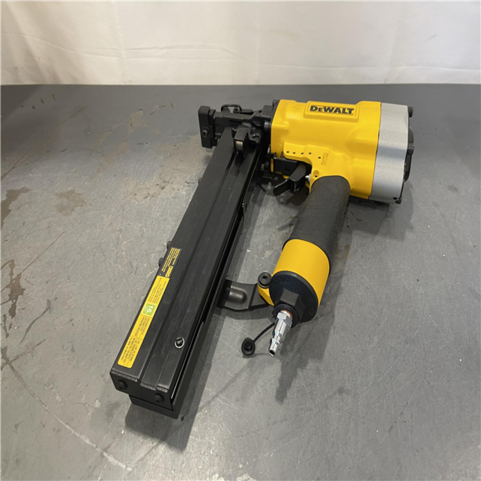 AS-IS - DeWalt Corded Pneumatic 16-Gauge 1 in. Crown Lathing Stapler