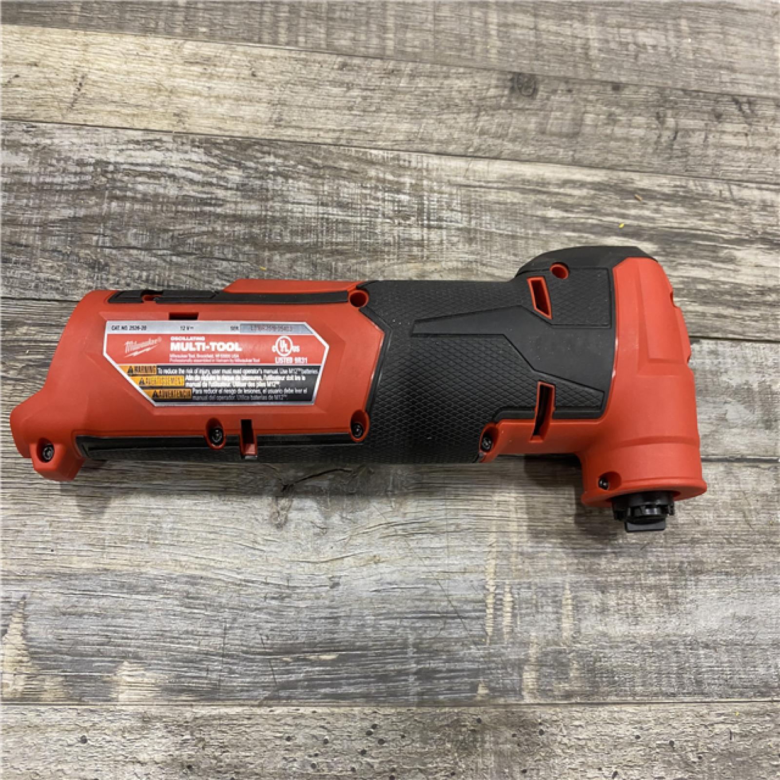 AS-IS Milwaukee 12V Lithium-Ion Cordless Oscillating Multi-Tool 2526-20 (Tool-Only)