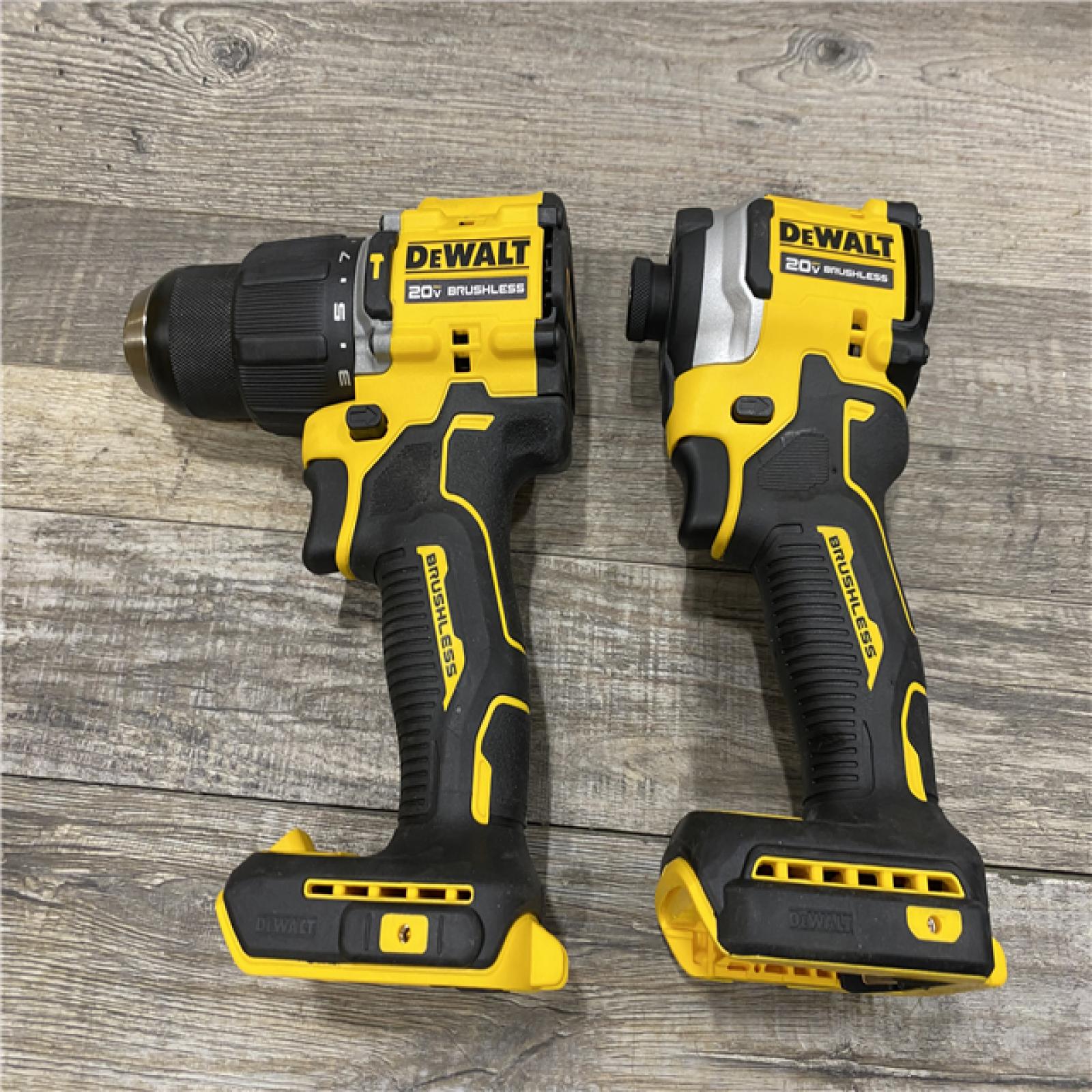 AS-IS DEWALT ATOMIC 20V MAX Lithium-Ion Cordless 2-Tool Combo Kit