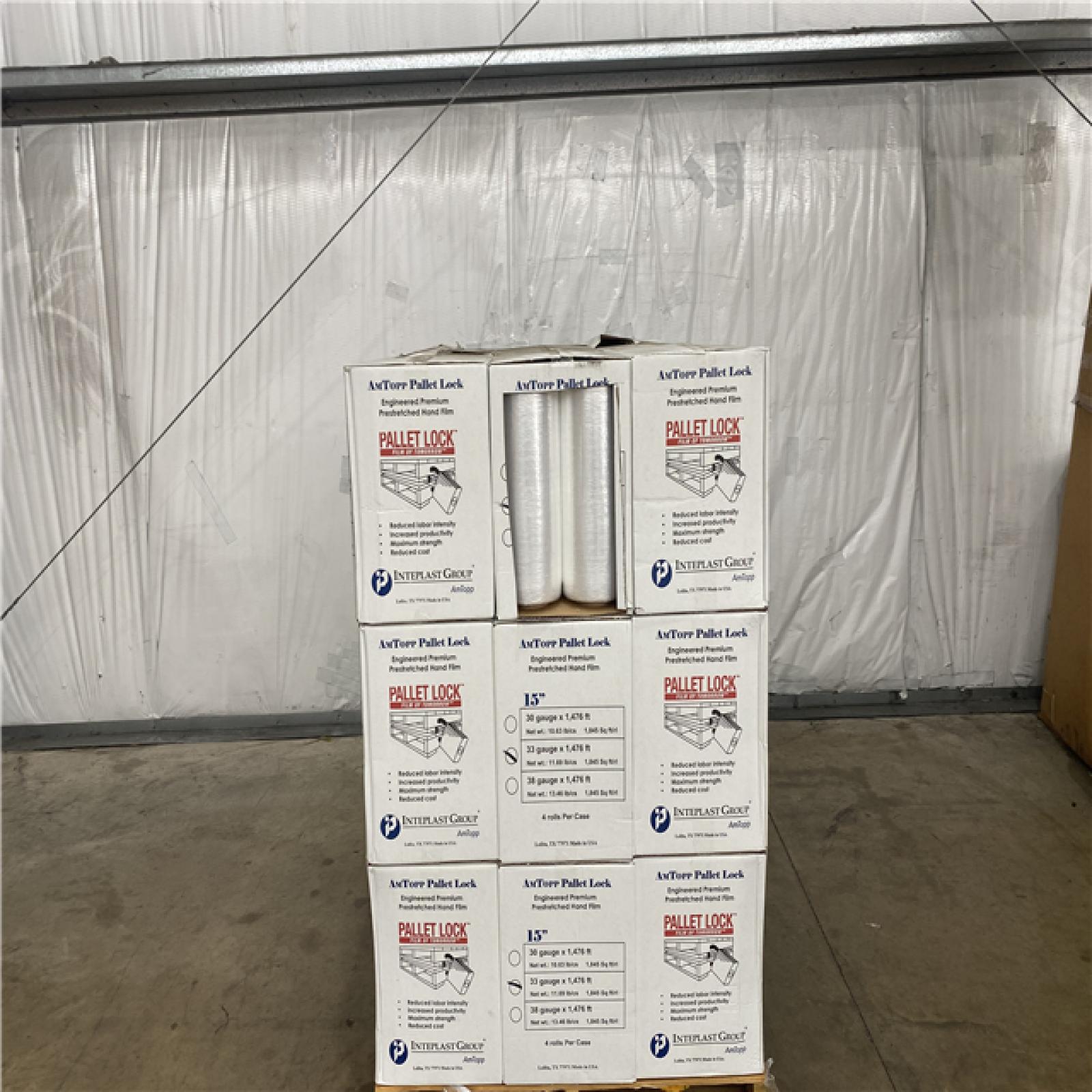 Houston Location AS IS - Pallet Wrap Pallet