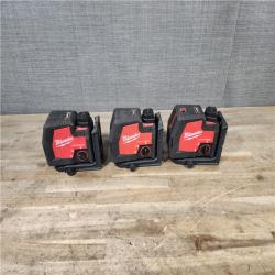 HOUSTON LOCATION - AS-IS MILWAUKEE 3 TOOL COMBO