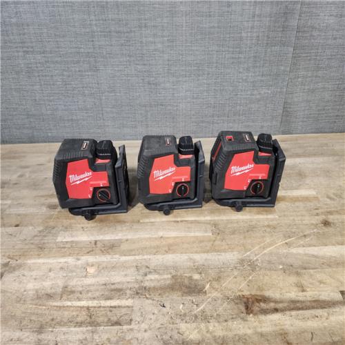 HOUSTON LOCATION - AS-IS MILWAUKEE 3 TOOL COMBO