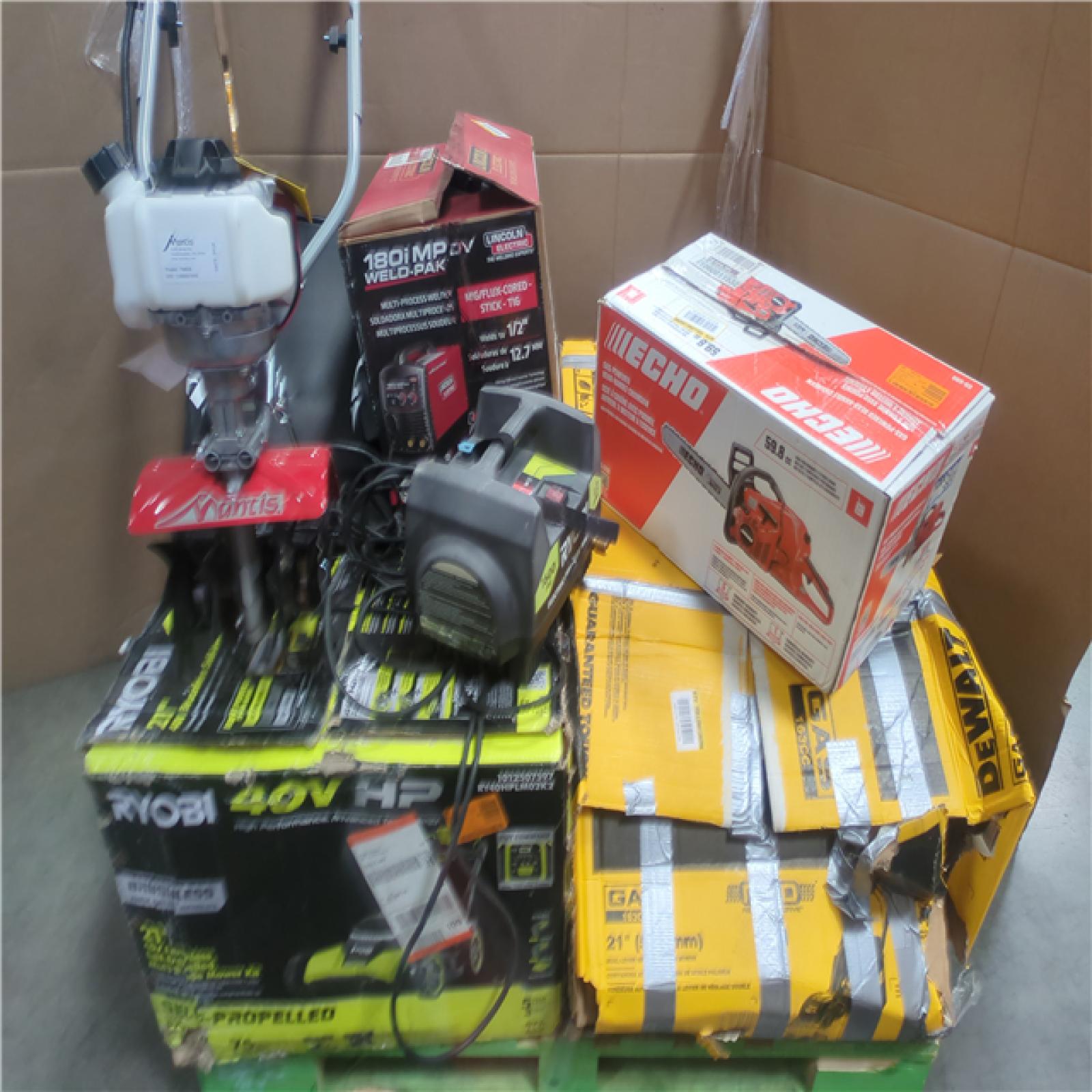 CALIFORNIA AS-IS OUTDOOR POWER EQUIPMENT