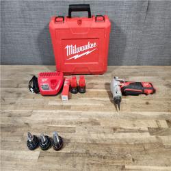 HOUSTON LOCATION - AS-IS M12 12-Volt Lithium-Ion Cordless PEX Expansion Tool Kit with (2) 2.0 Ah Batteries  (3) Expansion Heads and Hard Case