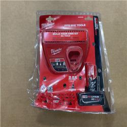 DALLAS LOCATION- MILWAUKEE 4.0 Ah. Battery Pack and Charger Kit