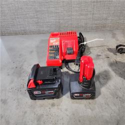 HOUSTON LOCATION - AS-IS MILWAUKEE 2 TOOL COMBO KIT W/ (2) BATTERY & CHARGER