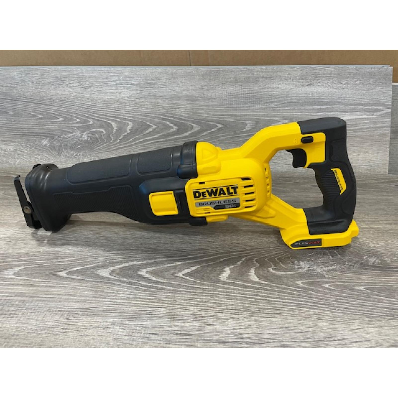AS-IS DEWALT FLEXVOLT 60V MAX Cordless Brushless Reciprocating Saw (Tool Only)