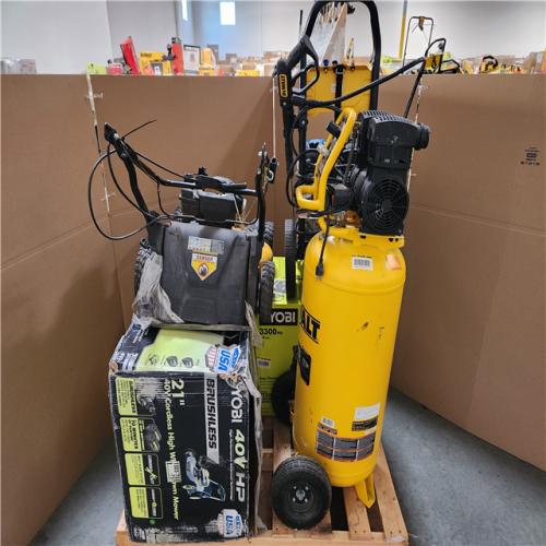 CALIFORNIA AS-IS OUTDOOR POWER EQUIPMENT
