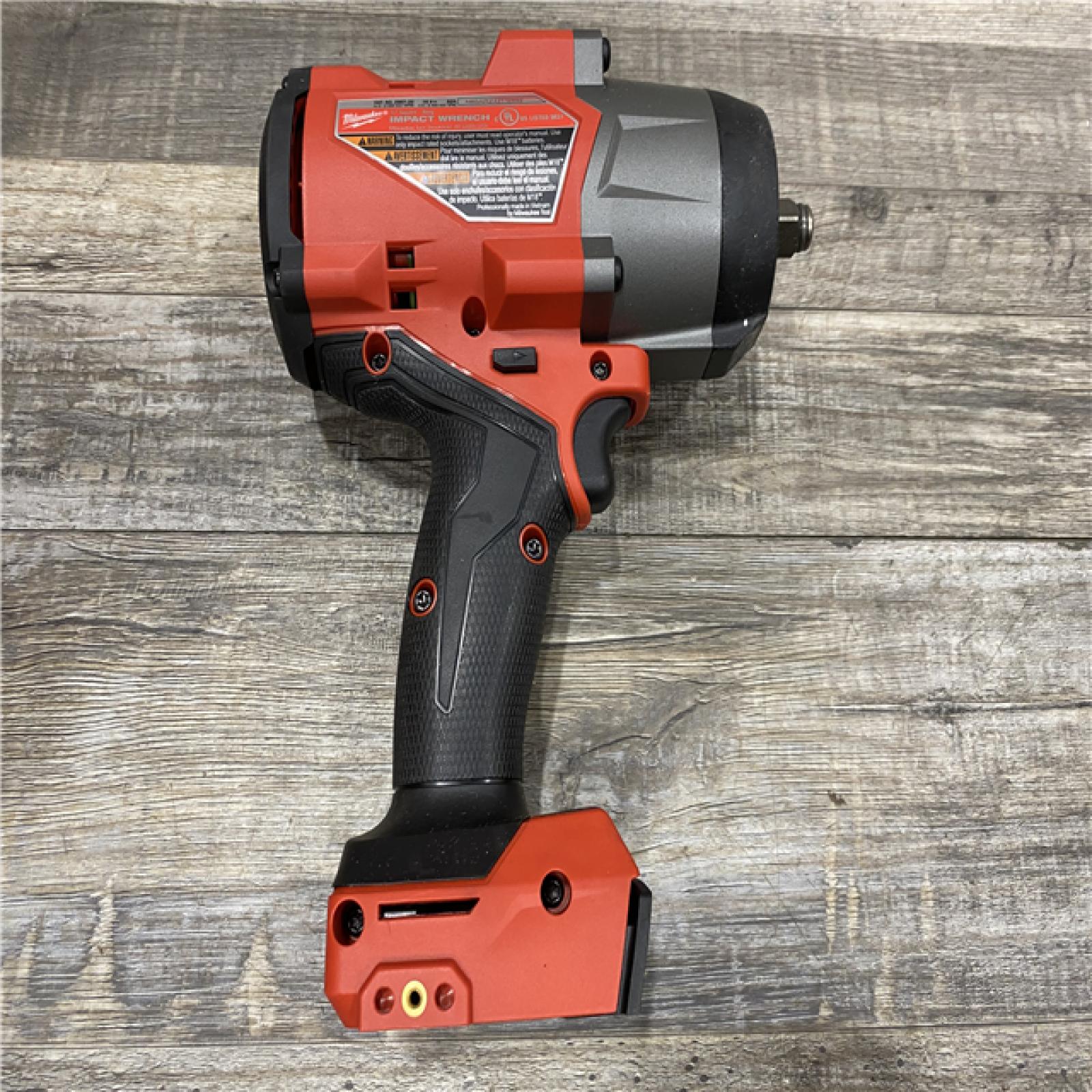 AS-IS Milwaukee FUEL 18V Lithium-Ion Brushless Cordless 1/2 in. Impact Wrench w/Friction Ring Kit