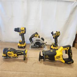 AS-IS- DEWALT 5 TOOL COMBO KIT