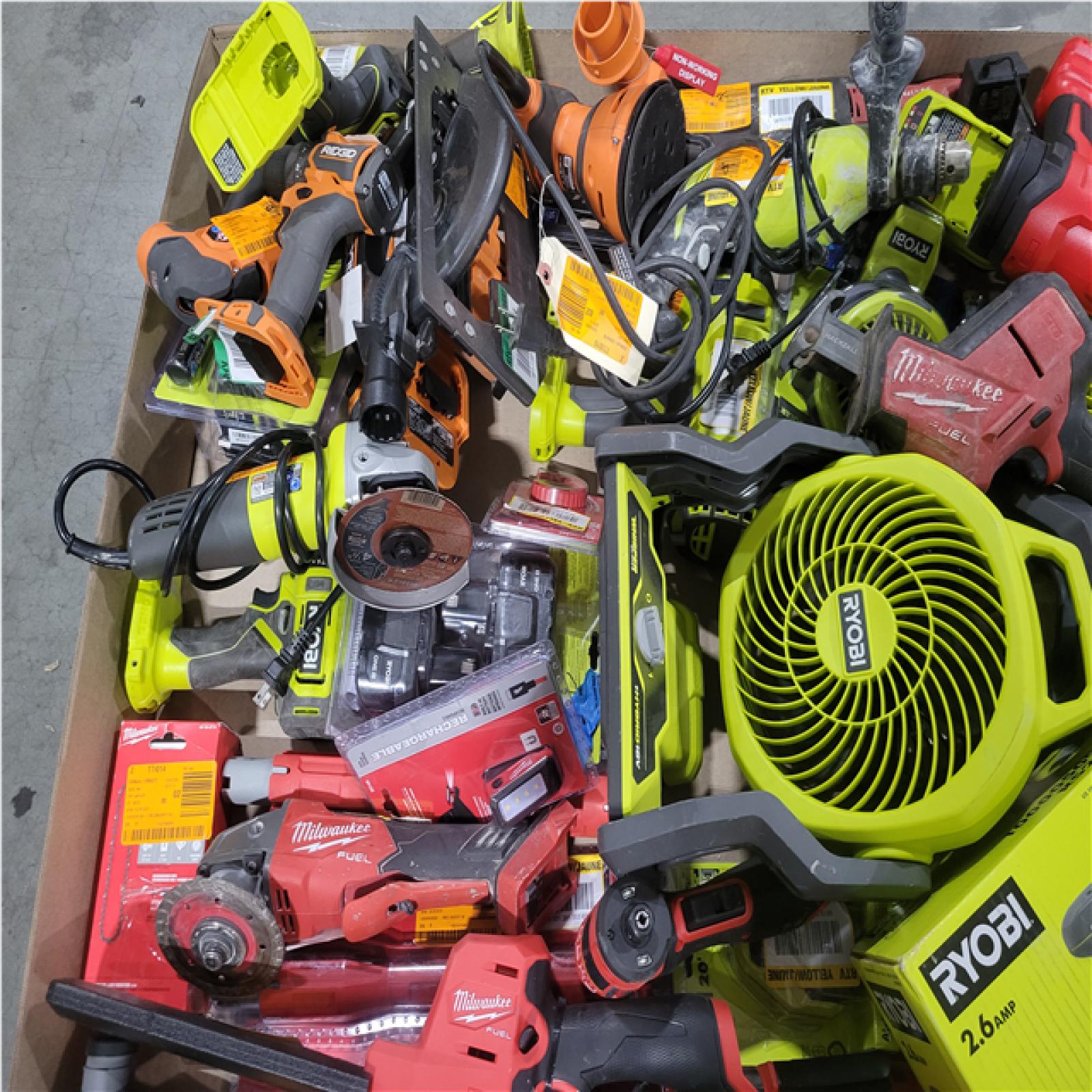 CALIFORNIA AS-IS TOOL PALLET