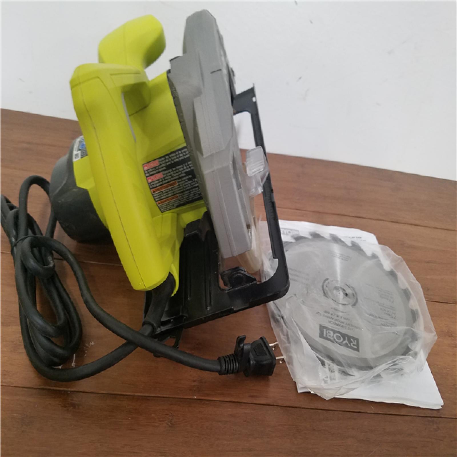 CALIFORNIA NEW RYOBI 7-1/4 CIRCULAR SAW