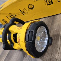 AS-IS DEWALT 20V MAX 3000 Lumens Tripod Jobsite Light (Tool-Only)