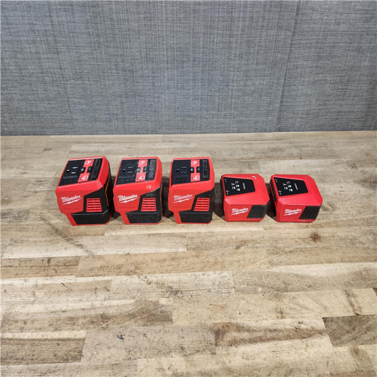 HOUSTON LOCATION - AS-IS MILWAUKEE POWER SUPPLY QTY - 5