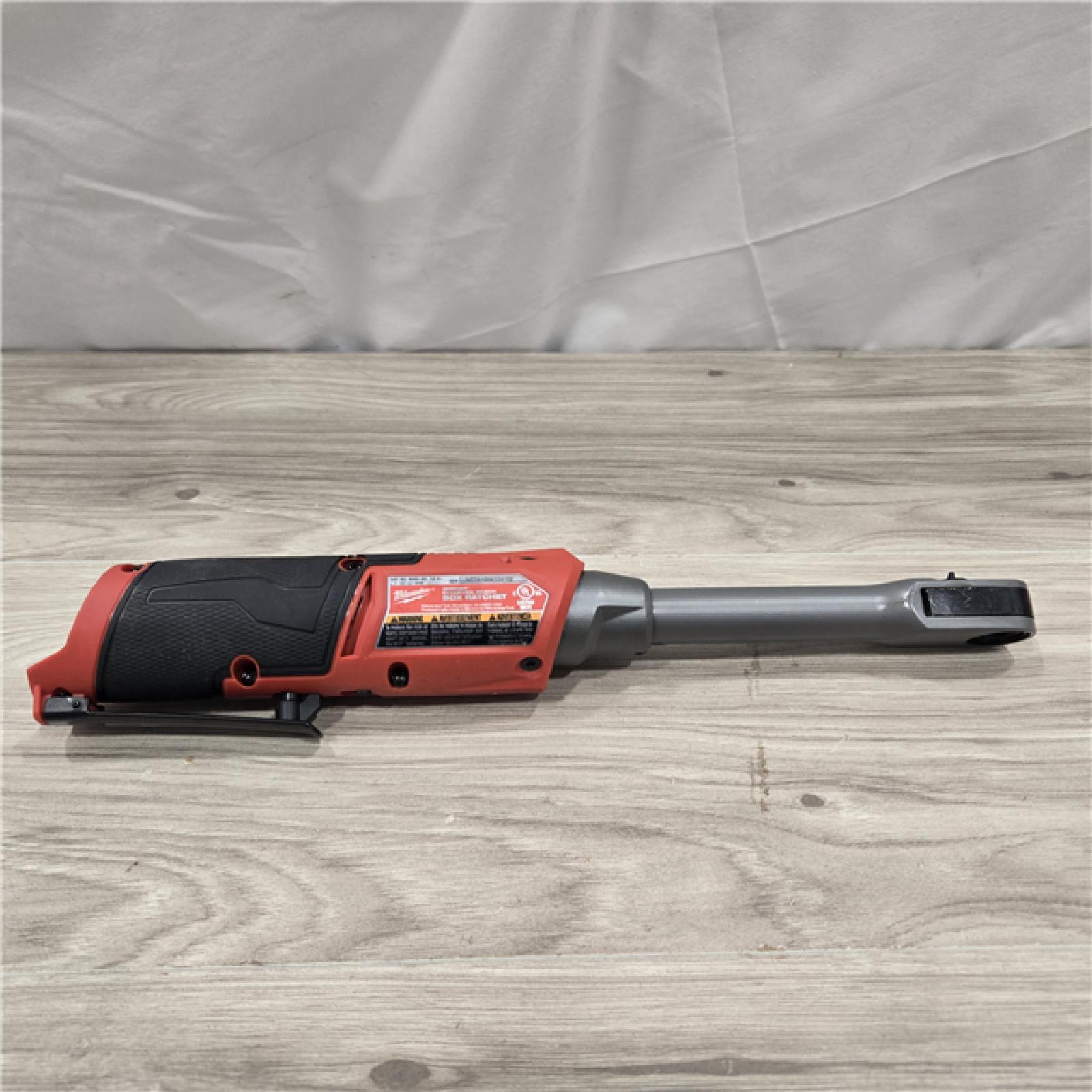 AS-IS Milwaukee M12 FUEL INSIDER Extended Reach Box Ratchet (Tool-Only)