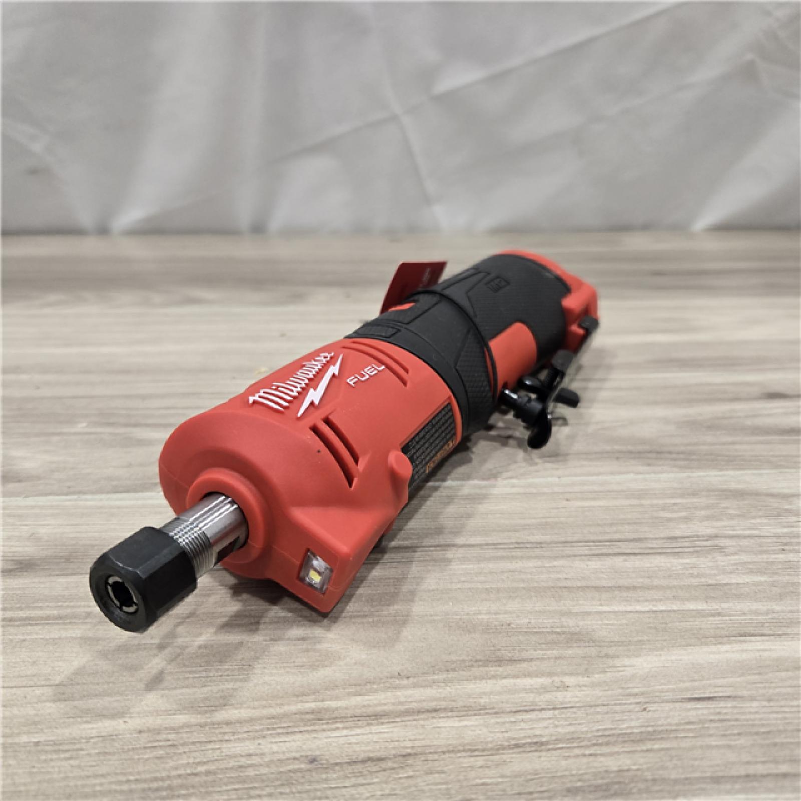 AS-IS Milwaukee M12 FUEL Brushless Cordless Straight Die Grinder (Tool-Only)