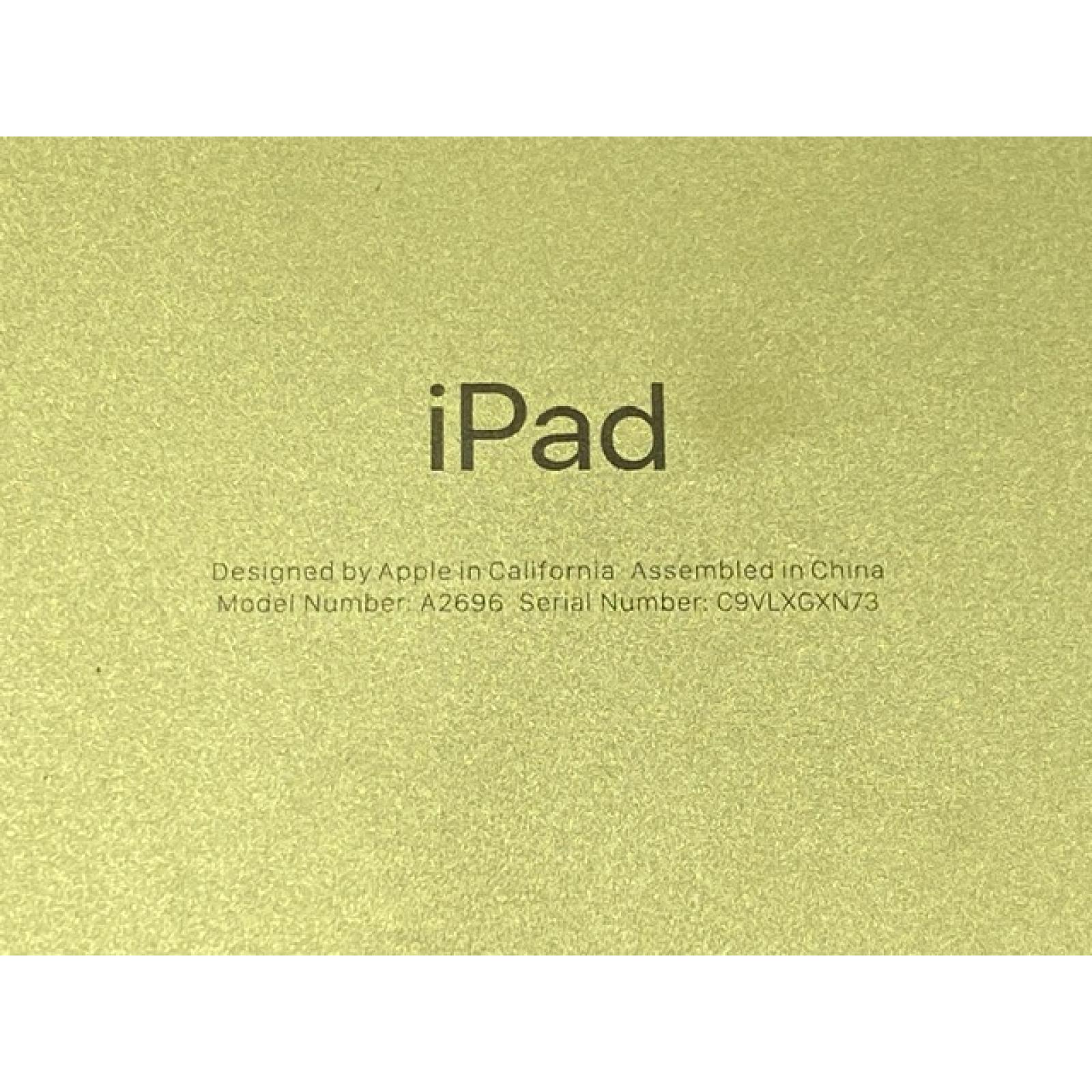 AS-IS Apple iPad 10th Gen 64GB Yellow Wi-Fi MPQ23LL/A