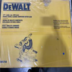 NEW- DeWALT  12in Double Bevel Sliding Compound Miter Saw
