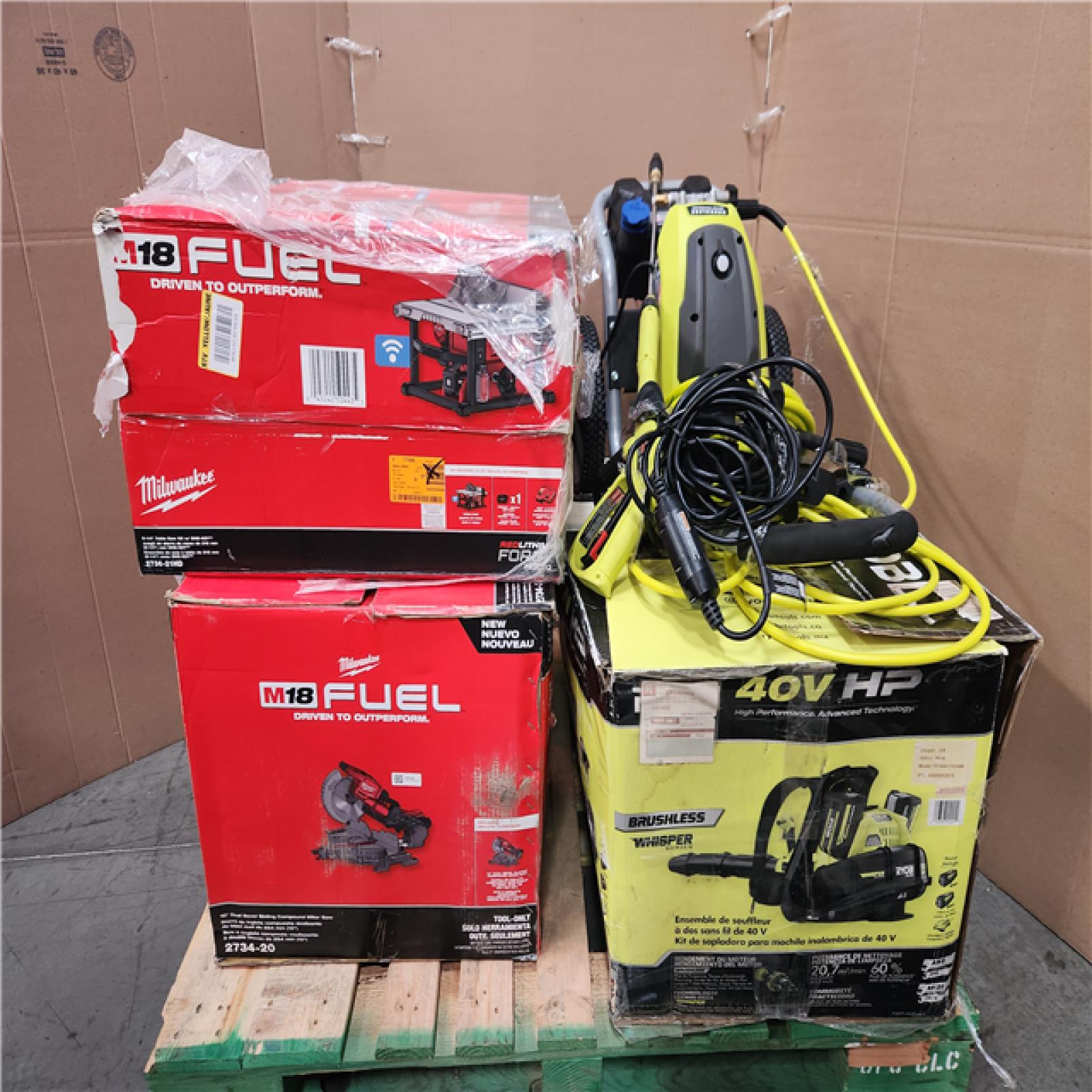 CALIFORNIA AS-IS TOOL PALLET