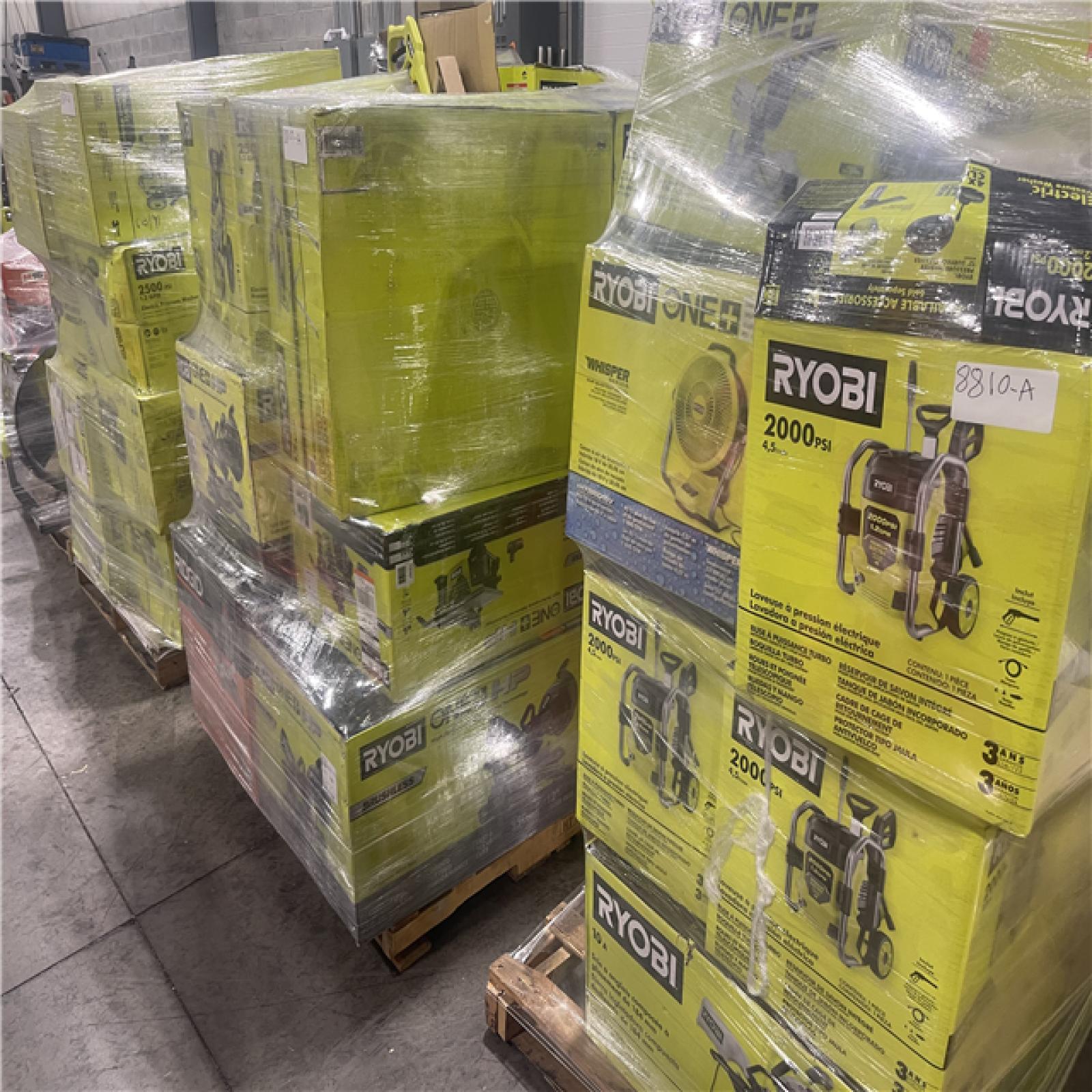 Pittston Location As-Is Power Tools Partial Truckload (12 pallets) 8810-A