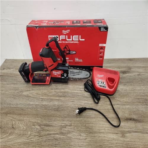 Phoenix Location NEW Milwaukee M12 FUEL 12V Lithium-Ion Brushless Battery 6 in. HATCHET Pruning Saw Kit with 4.0 Ah Battery and Charger