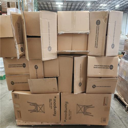 Phoenix NEW MODWAY Gear Walnut Dining Side Chair Pallet (12 Chairs)