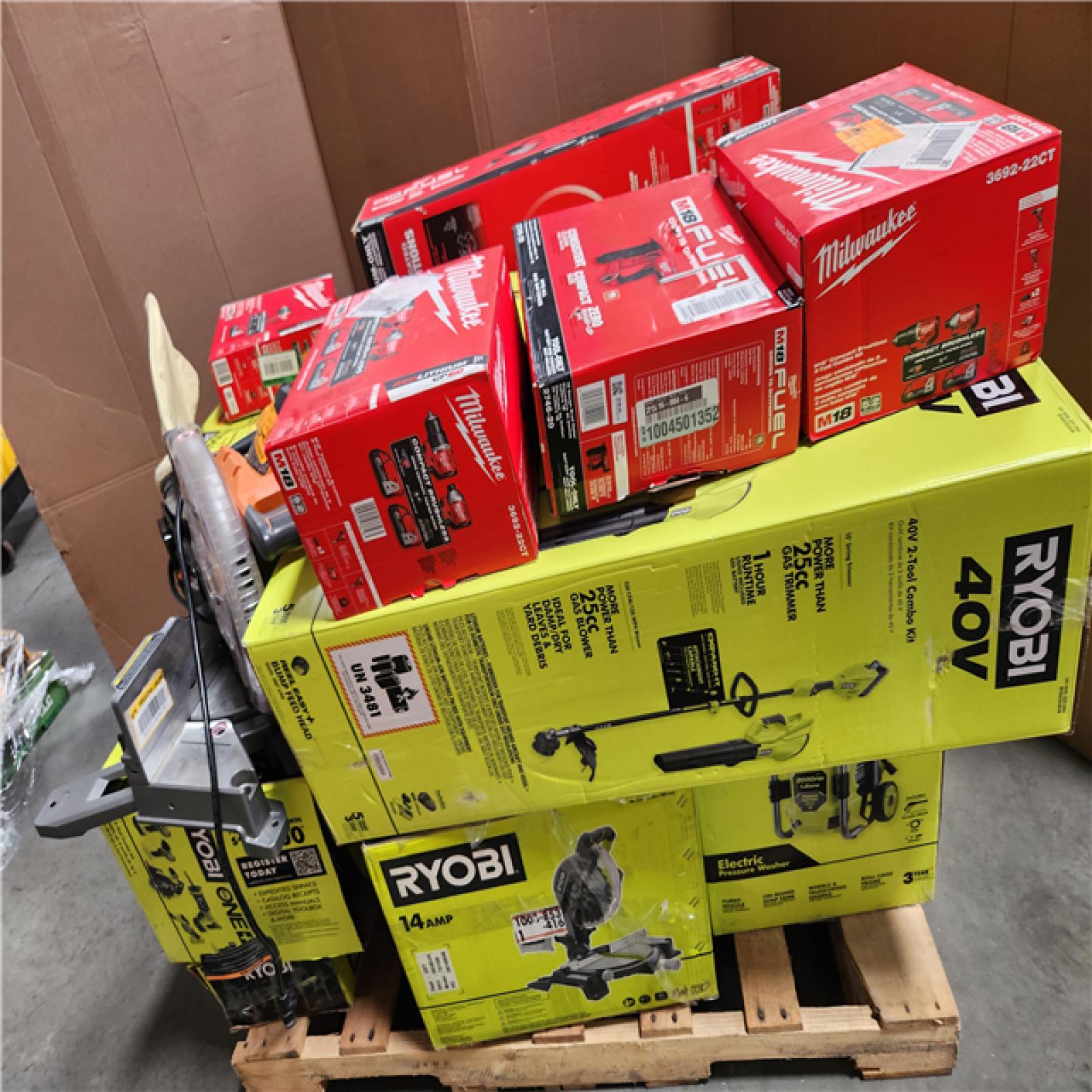 CALIFORNIA AS-IS TOOL PALLET
