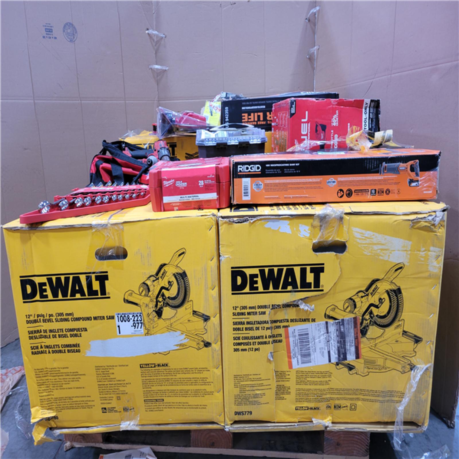 CALIFORNIA AS-IS TOOL PALLET