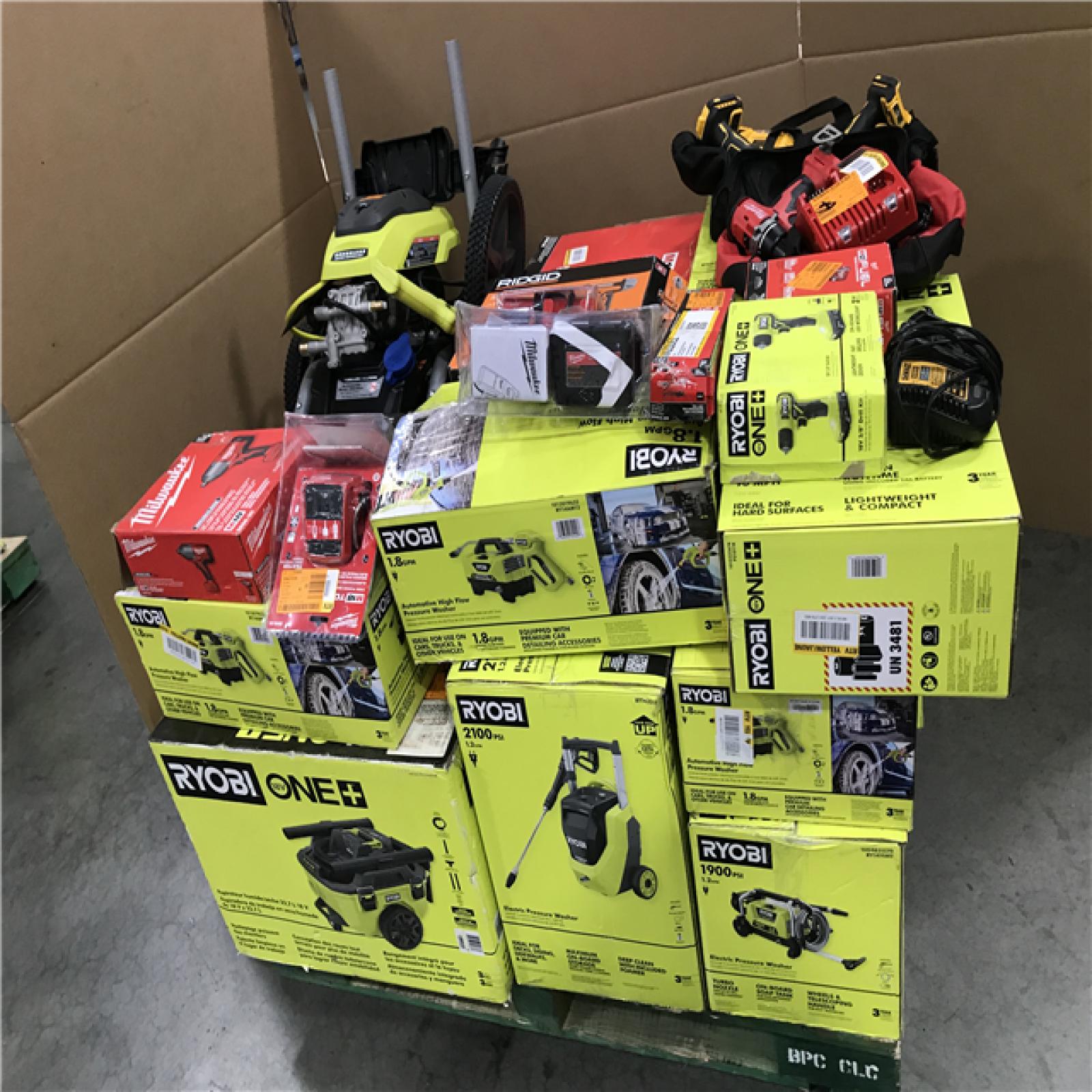 CALIFORNIA AS-IS TOOL PALLET