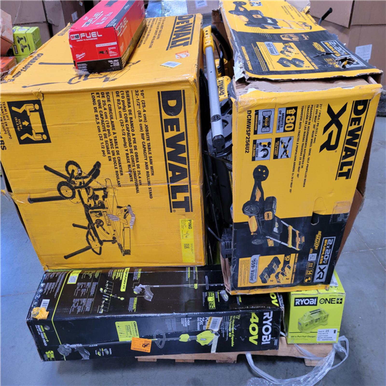 CALIFORNIA AS-IS TOOL PALLET