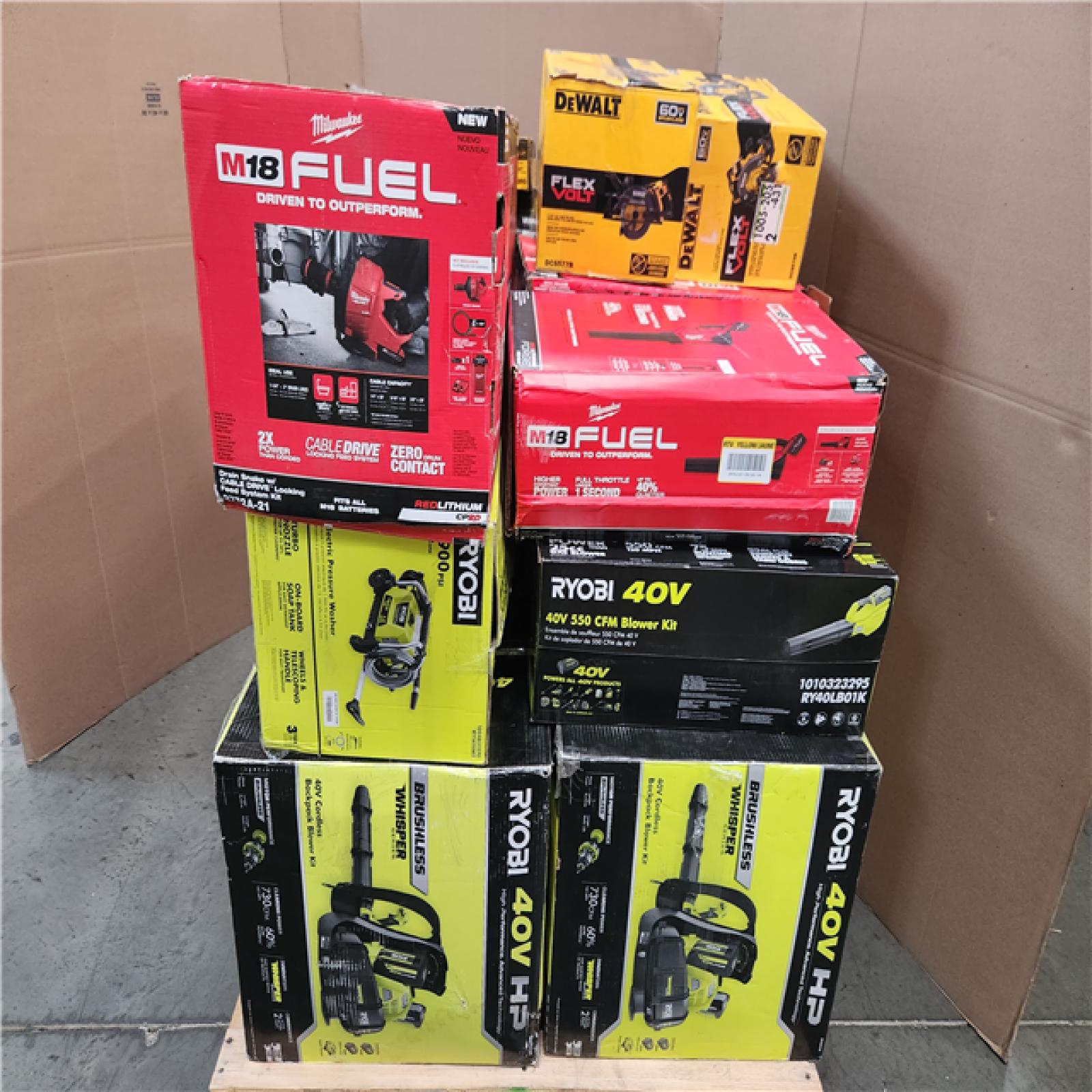 CALIFORNIA AS-IS TOOL PALLET