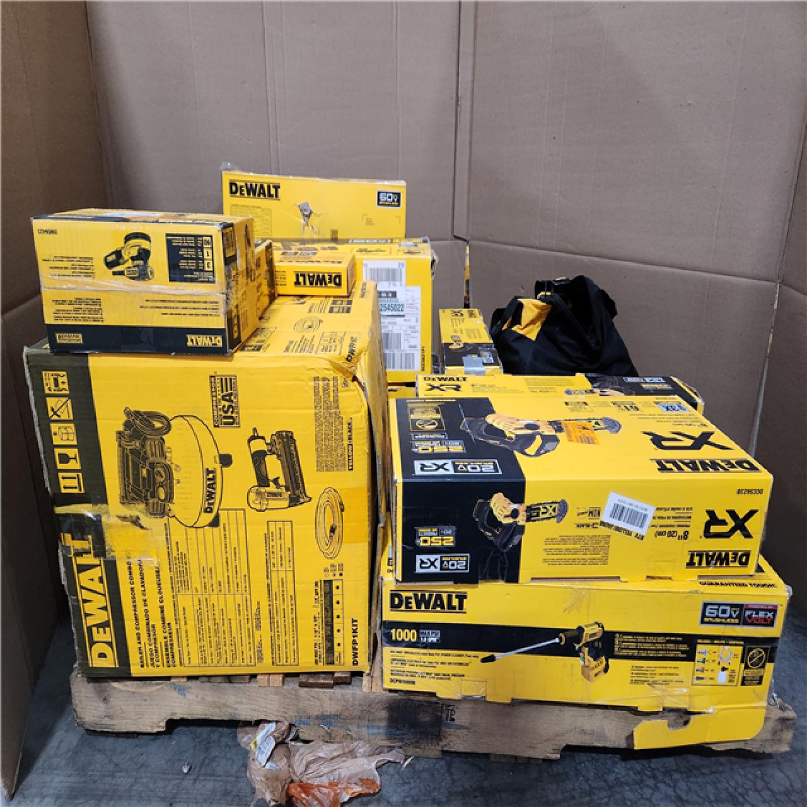 CALIFORNIA  AS-IS TOOL PALLET