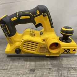 AS-IS DEWALT 20V MAX XR Cordless Brushless 3-1/4 in. Planer (Tool Only)