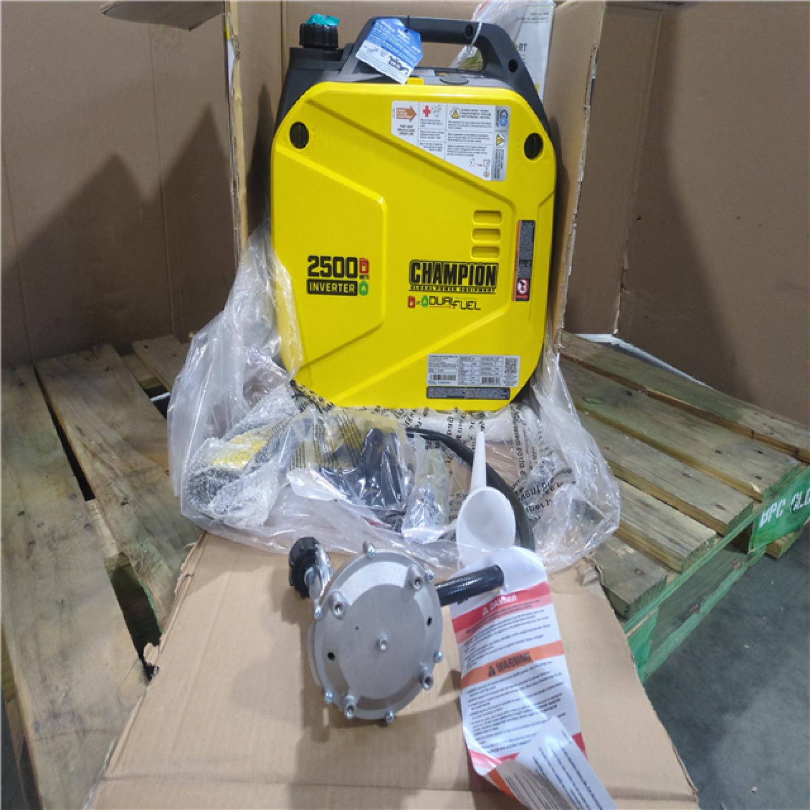 CALIFORNIA AS-IS CHAMPION PORTABLE POWER GENERATOR