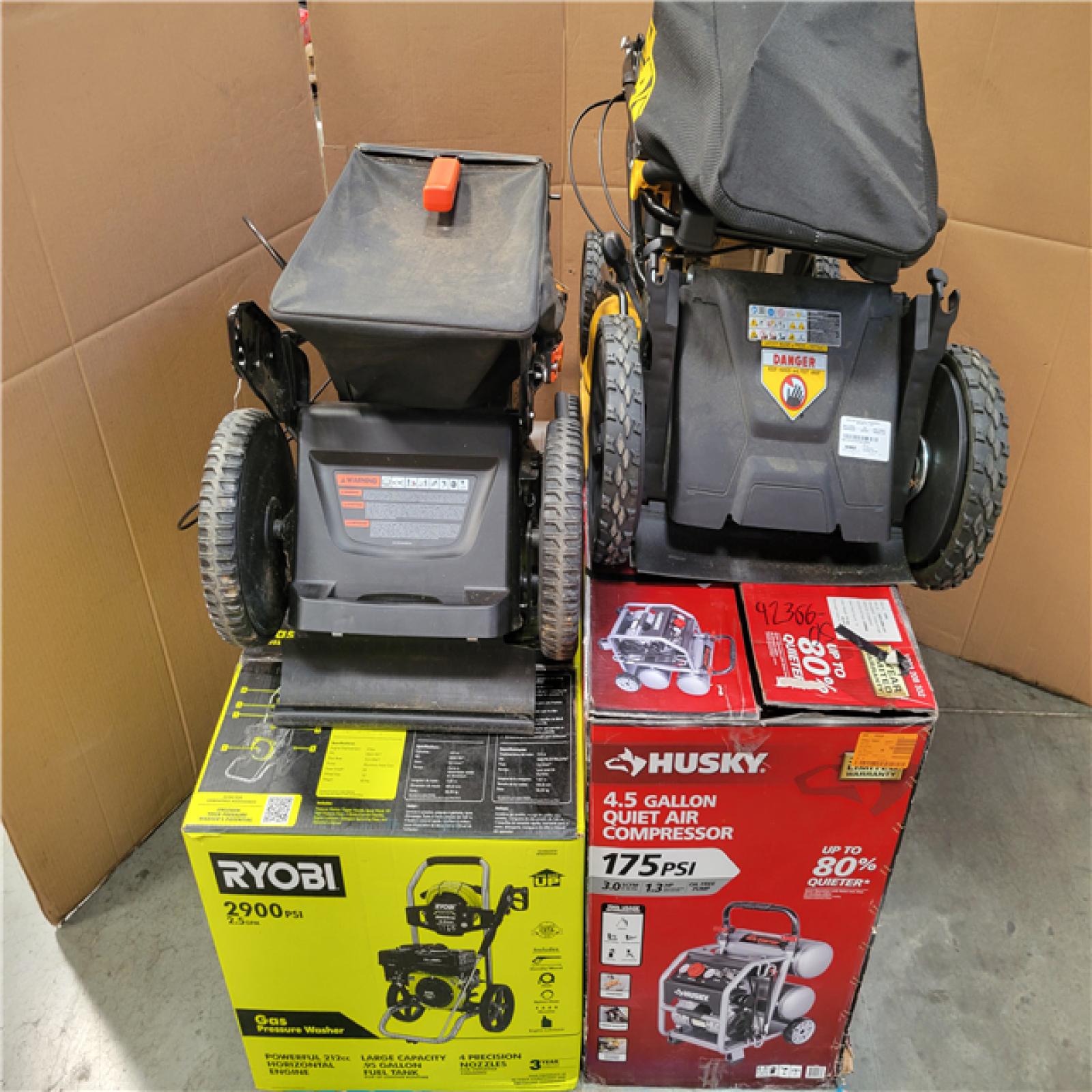 CALIFORNIA AS-IS OUTDOOR POWER EQUIPMENT
