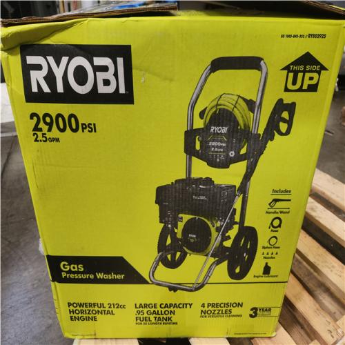 Phoenix NEW RYOBI 2900 PSI 2.5 GPM Cold Water Gas Pressure Washer with 212cc Engine