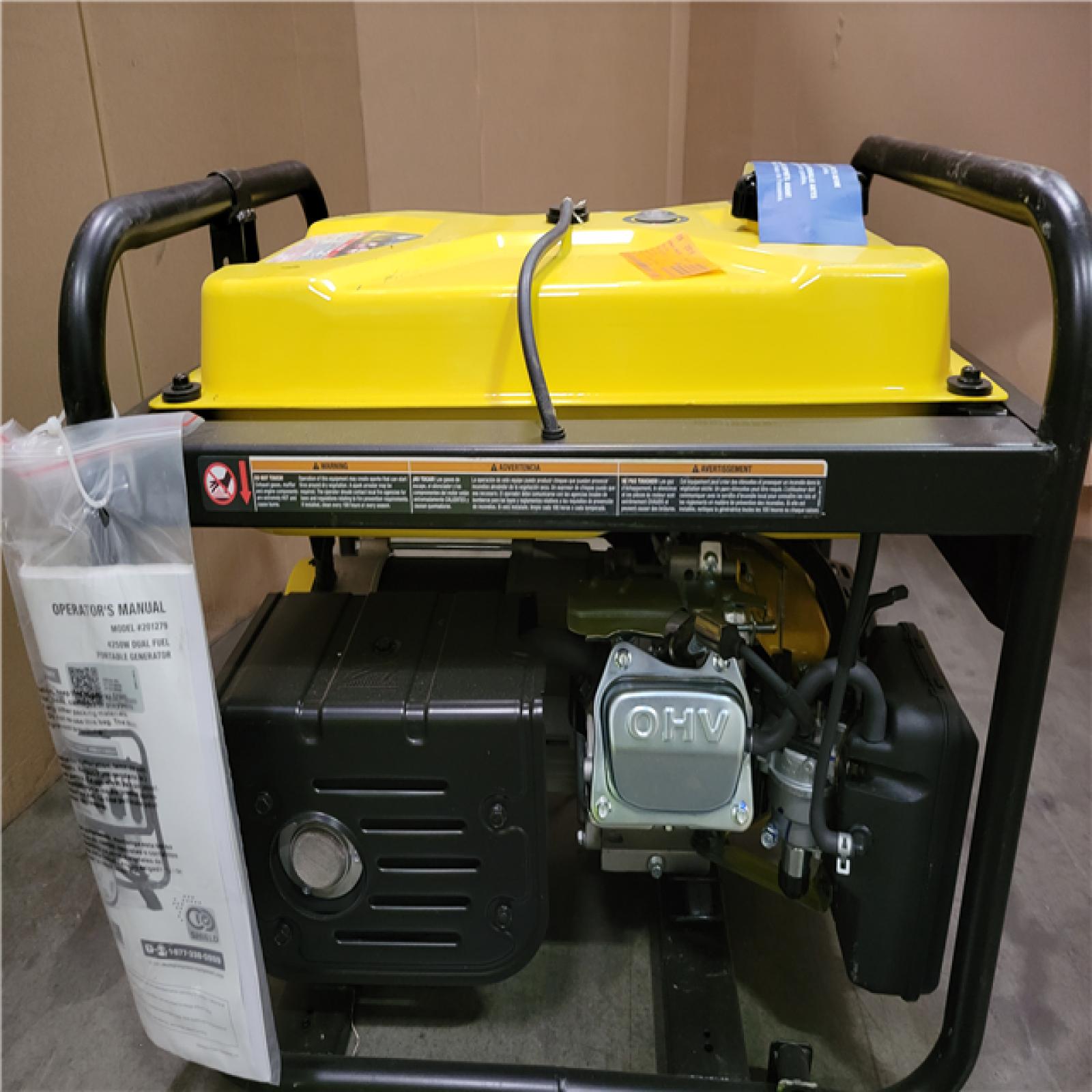 CALIFORNIA AS-IS OUTDOOR POWER EQUIPMENT