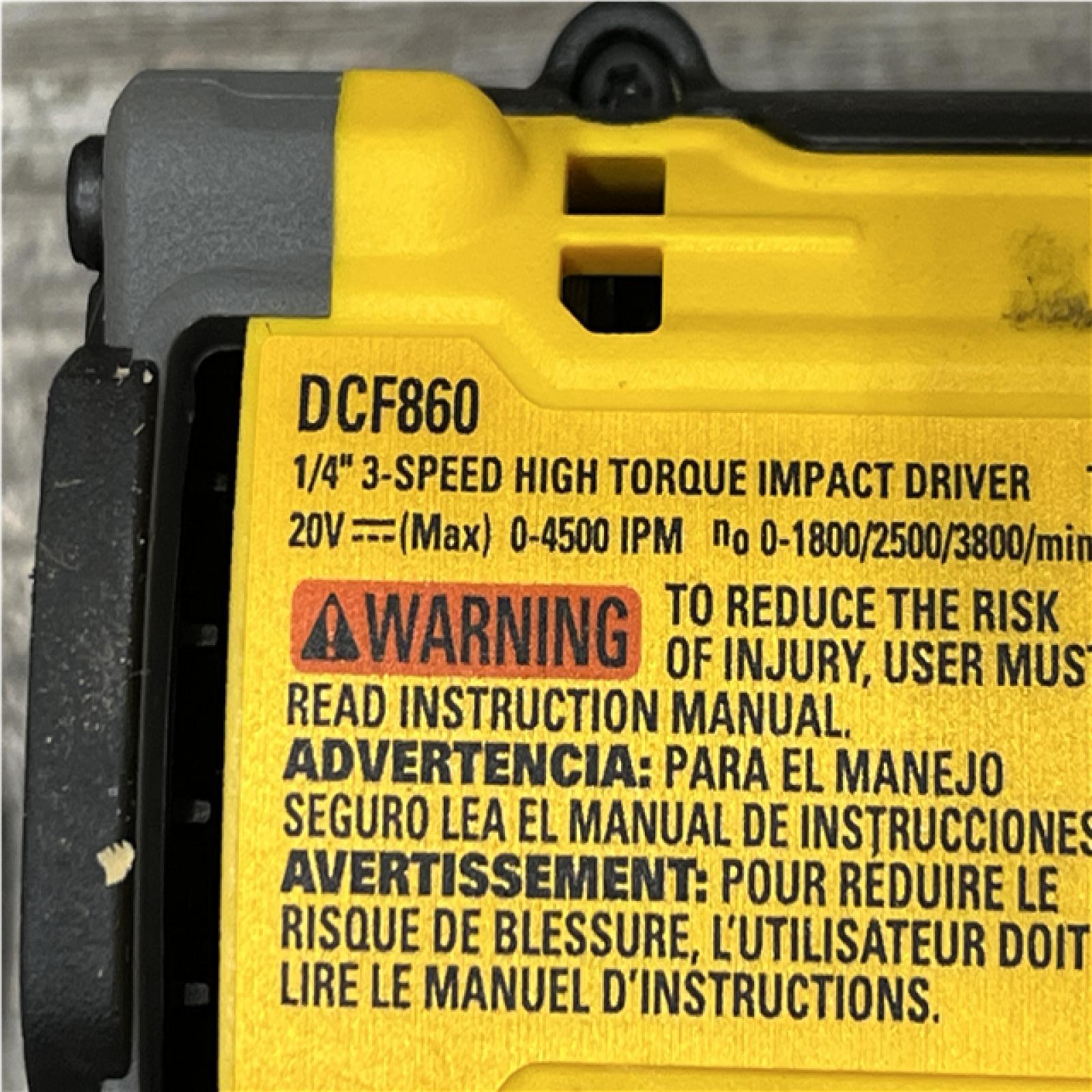 AS-IS DEWALT 20V XR Lithium-Ion Cordless 2-Tool Combo Kit