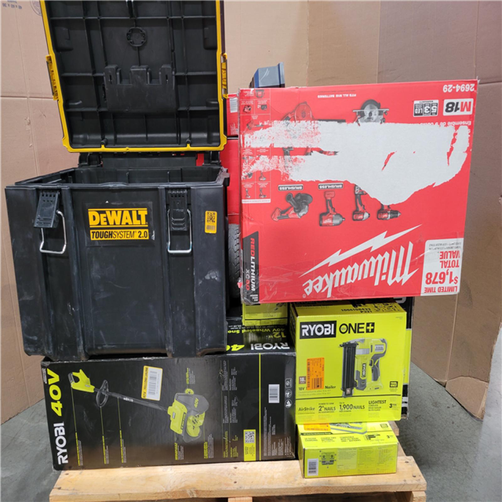 CALIFORNIA AS-IS TOOL PALLET