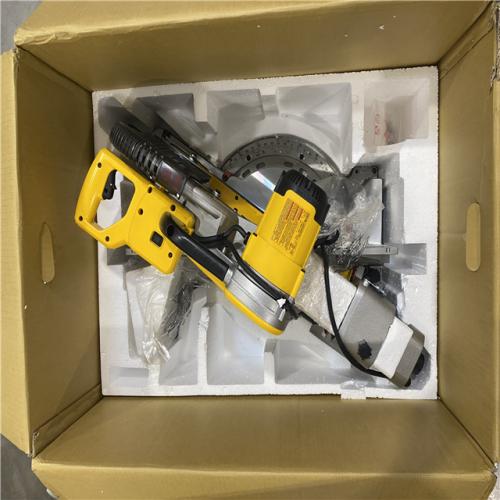 As-Is- DEWALT 15 Amp Corded 12 in. Double Bevel Sliding Compound Miter Saw