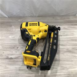 AS-IS DEWALT 20V MAX XR 16-Gauge Electric Cordless Angled Finishing Nailer Kit