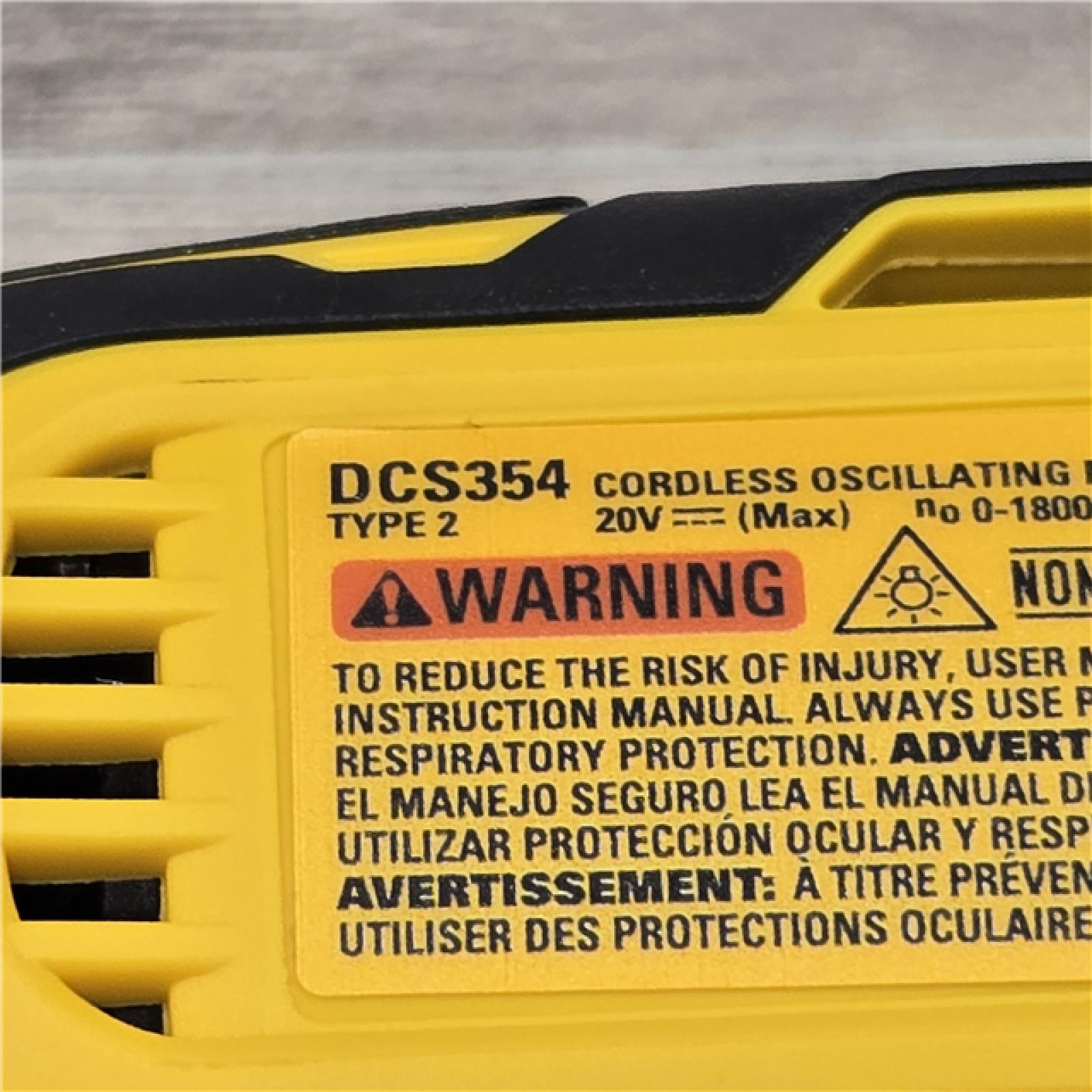 AS-IS DEWALT ATOMIC 20V MAX Cordless Oscillating Multi Tool (Tool Only)