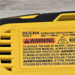 AS-IS DEWALT ATOMIC 20V MAX Cordless Oscillating Multi Tool (Tool Only)