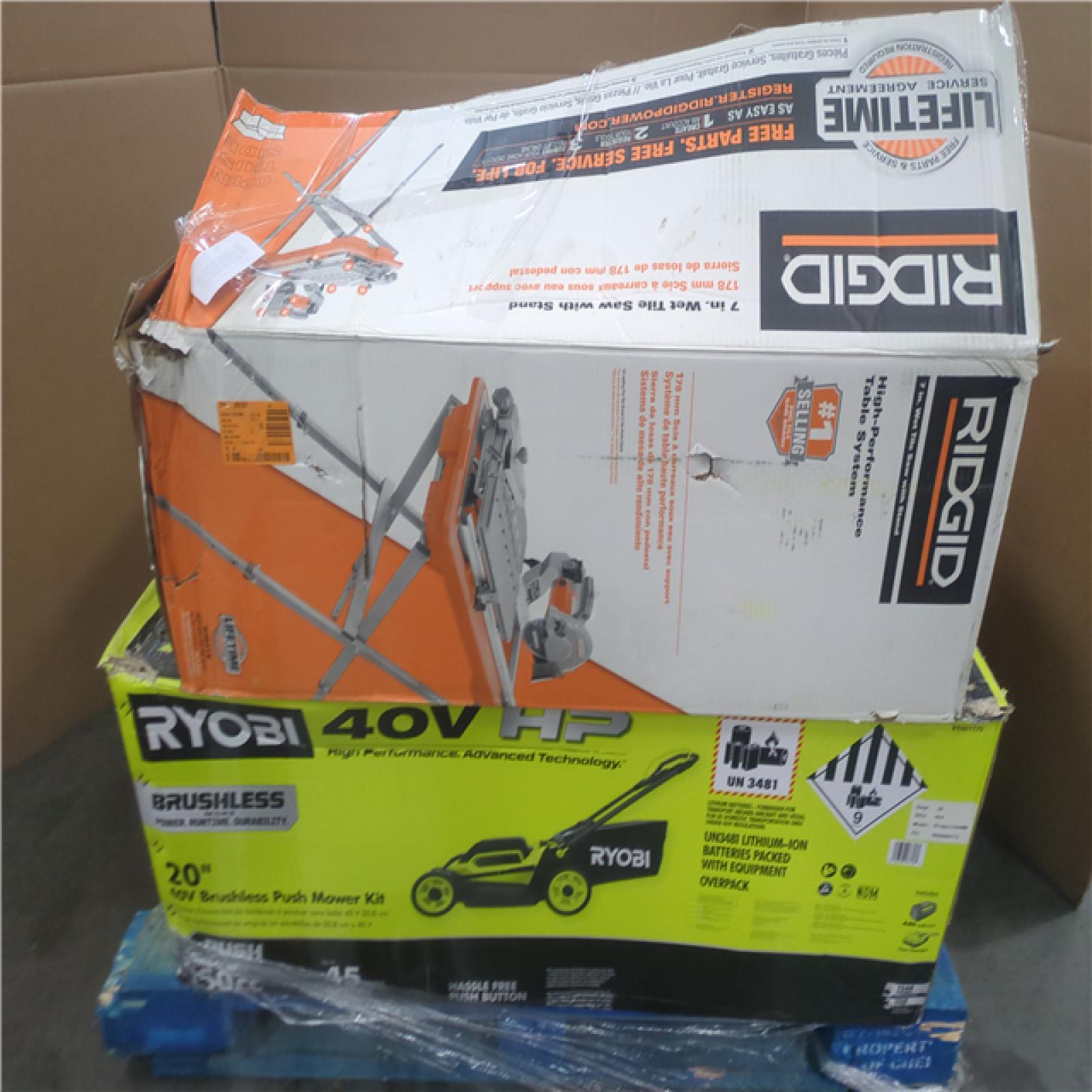 CALIFORNIA AS-IS OUTDOOR POWER EQUIPMENT
