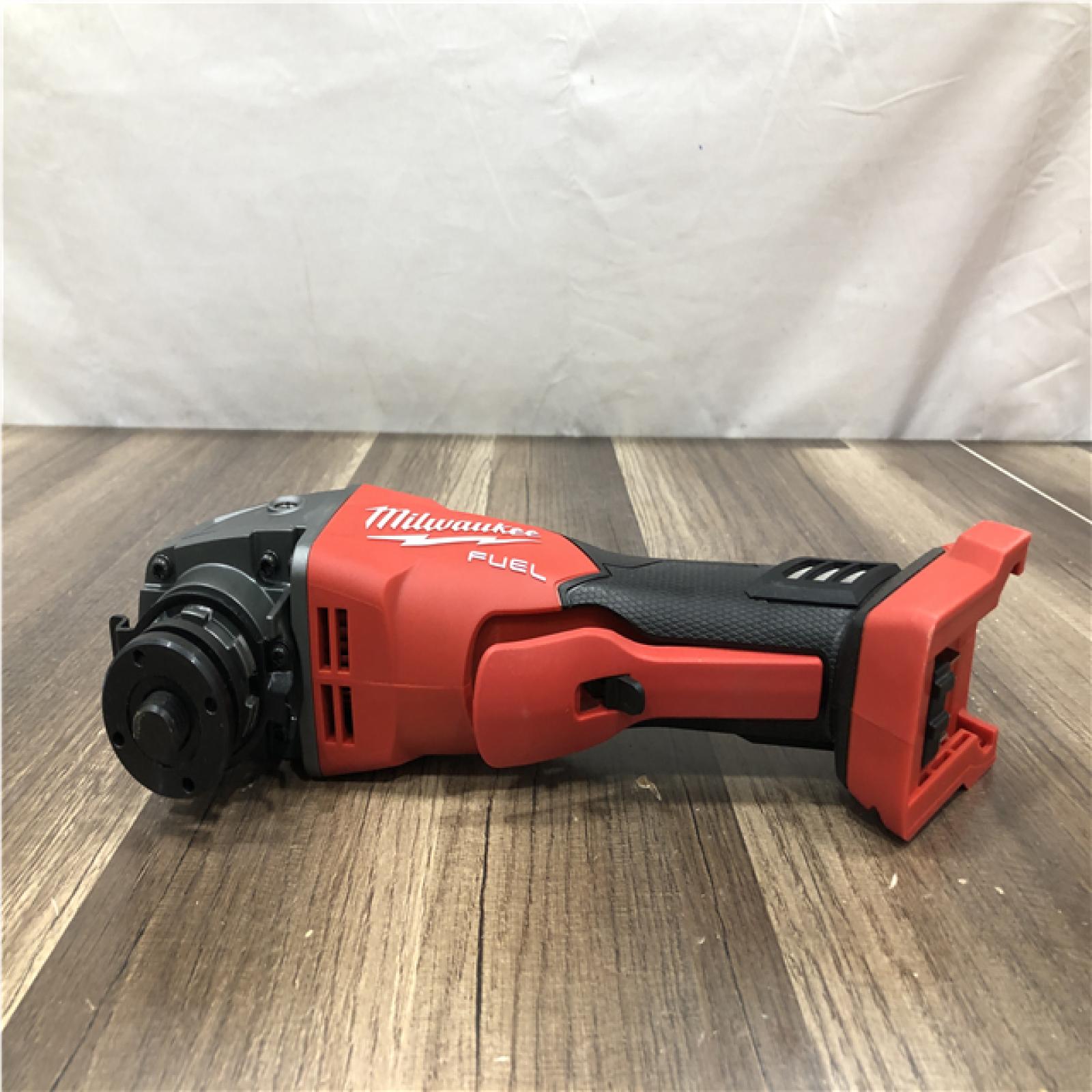 AS-IS Milwaukee FUEL 18V Lithium-Ion Brushless Cordless 4-1/2 in./5 in. Grinder w/Paddle Switch (Tool-Only)
