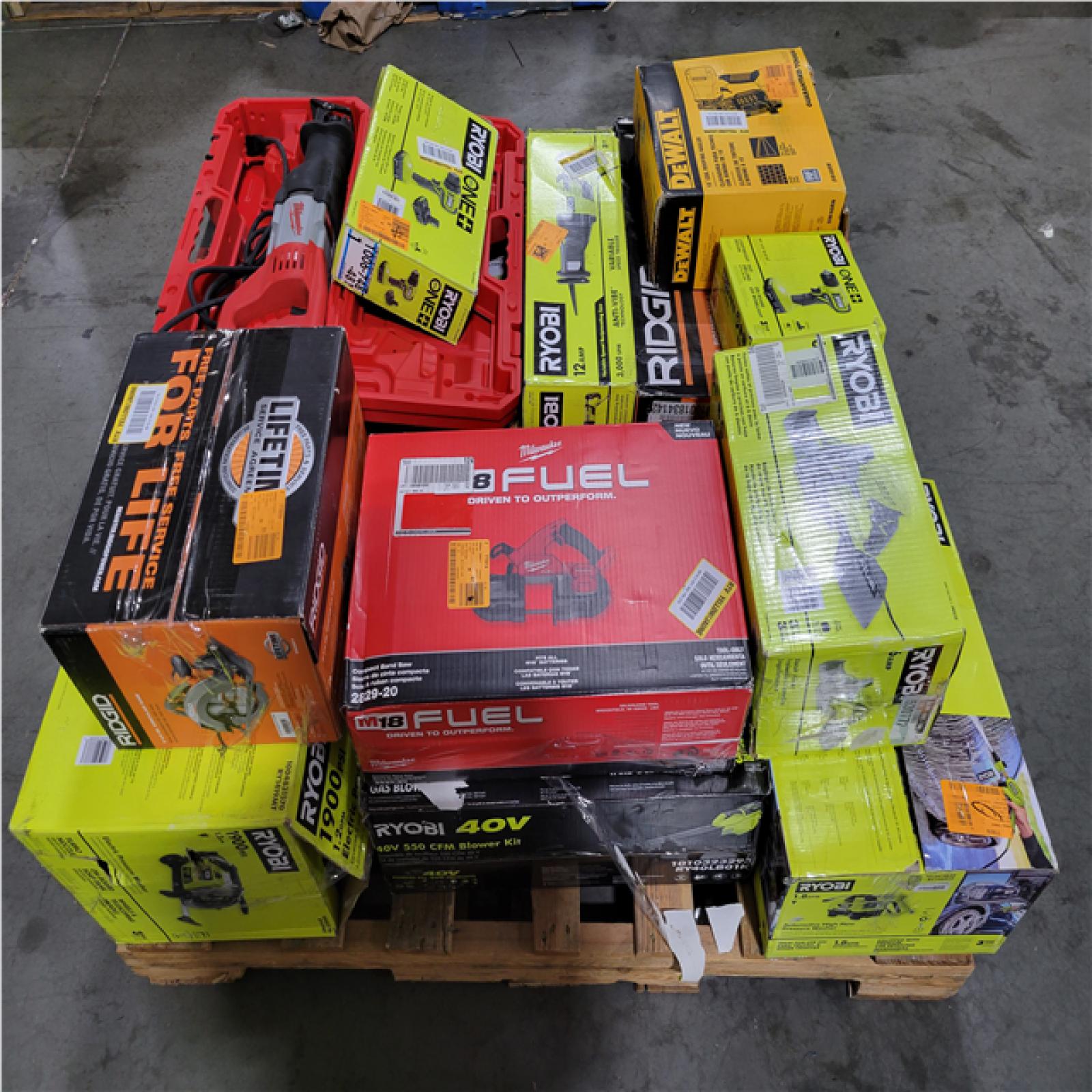 CALIFORNIA AS-IS TOOL PALLET