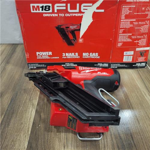 AS-IS Milwaukee M18 FUEL 3-1/2 in. 18-Volt 30-Degree Lithium-Ion Brushless Cordless Framing Nailer (Tool-Only)